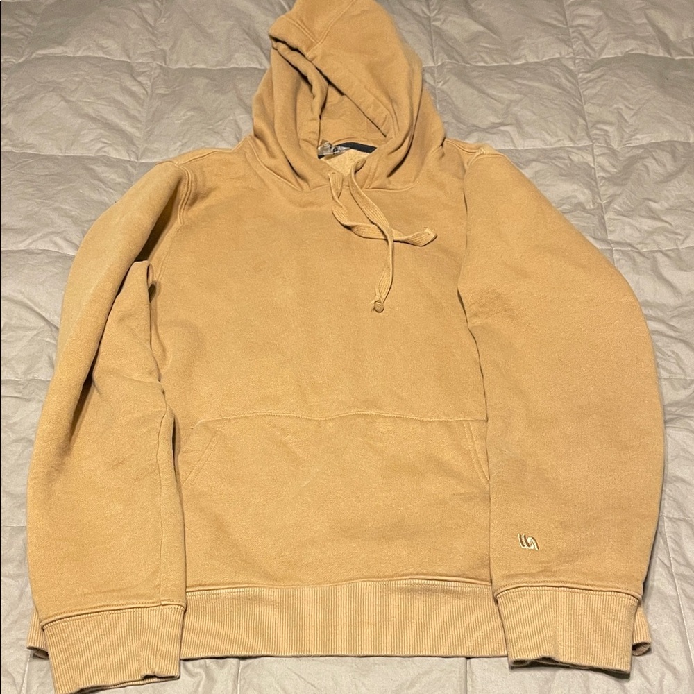 Warm Tan Hoodie with Pocket